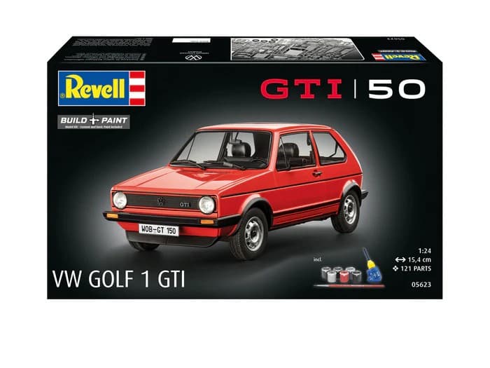 Plastični model avtomobila VW Golf 1 GTI "50 Years", 1:24 6