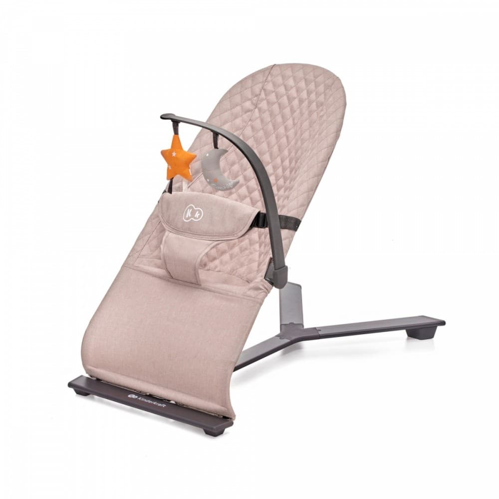 Ležalnik/gugalnik Kinderkraft MIMI, bež