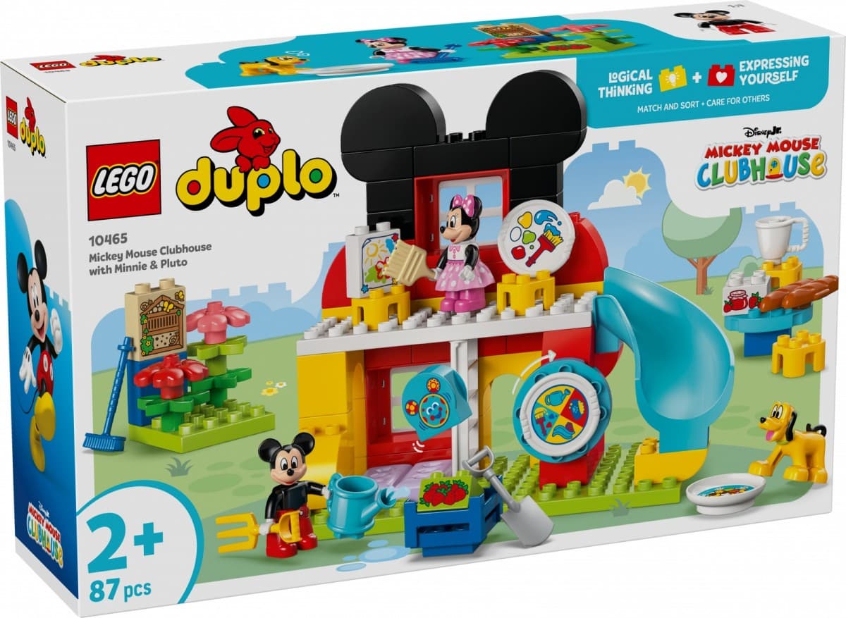 LEGO DUPLO Miki Miška Klub z Minnie in Pluto (10465)