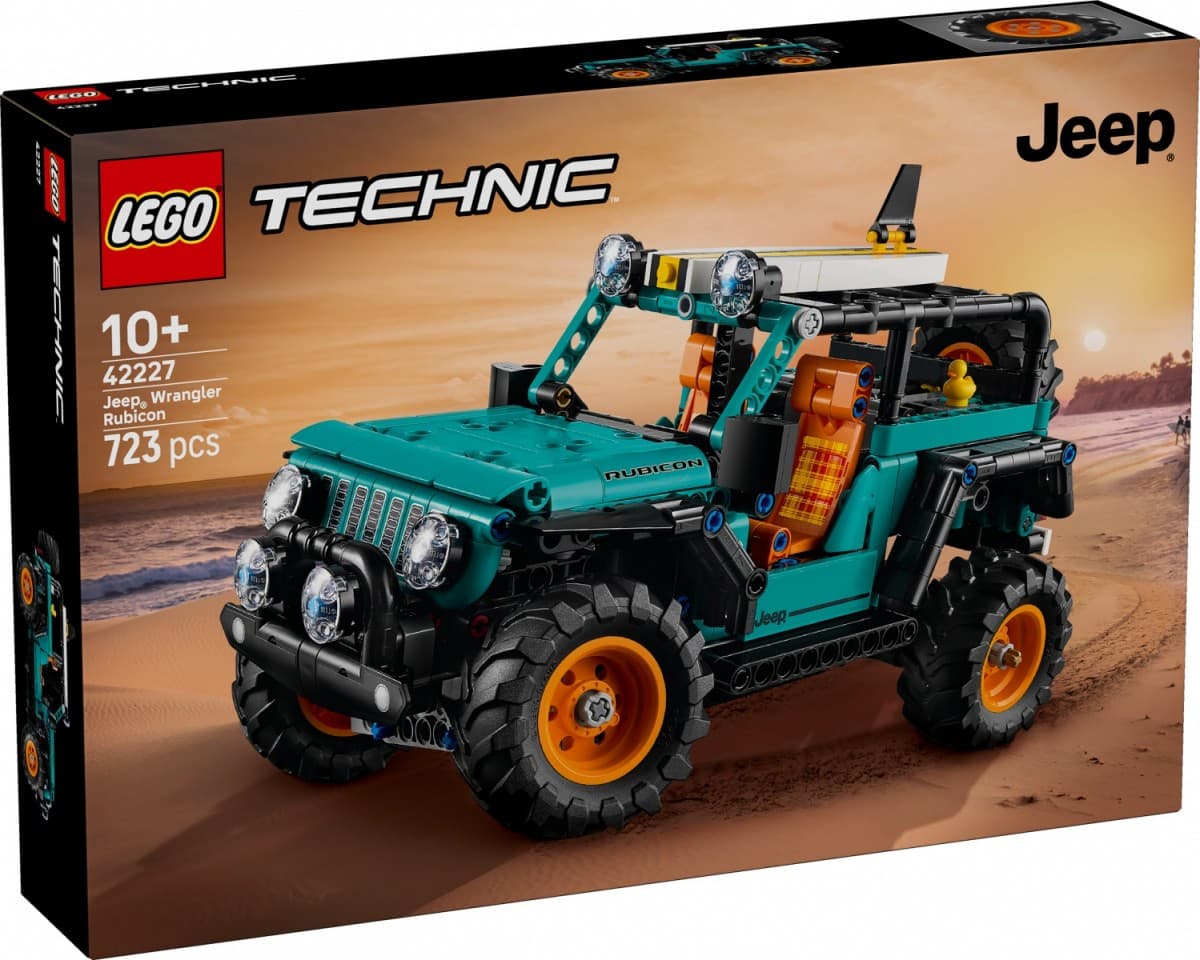 LEGO Technic SUV Jeep Wrangler Rubicon (42227)