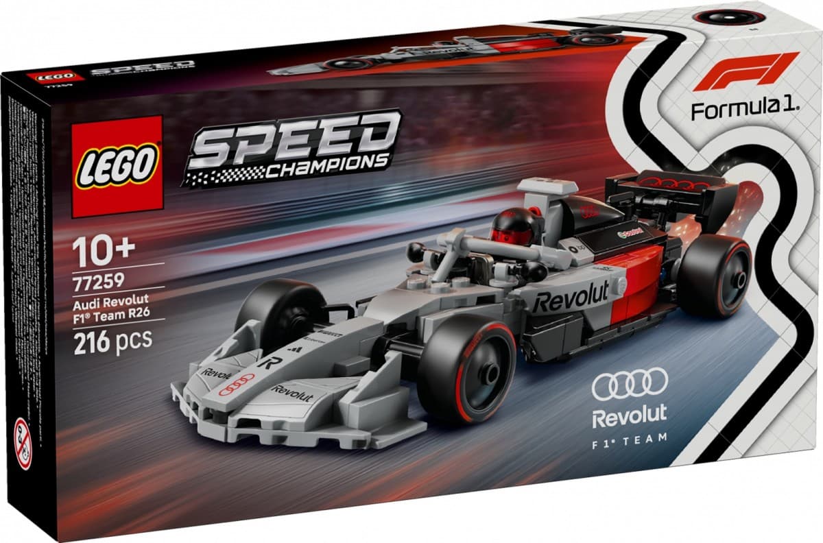 LEGO Speed Champions 77259 dirkalnik Audi F1 Team R26