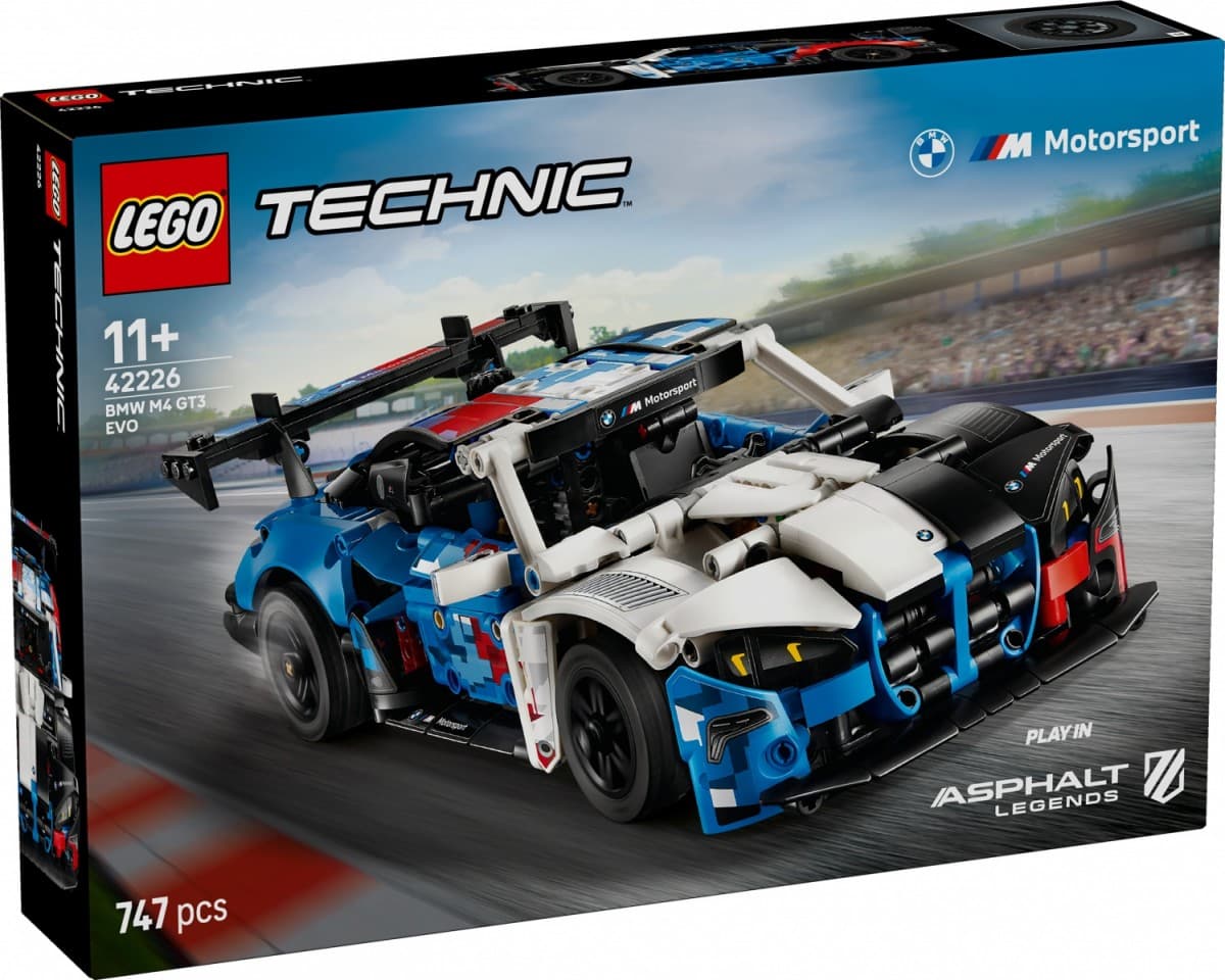LEGO Technic BMW M4 GT3 EVO dirkalnik (42226)