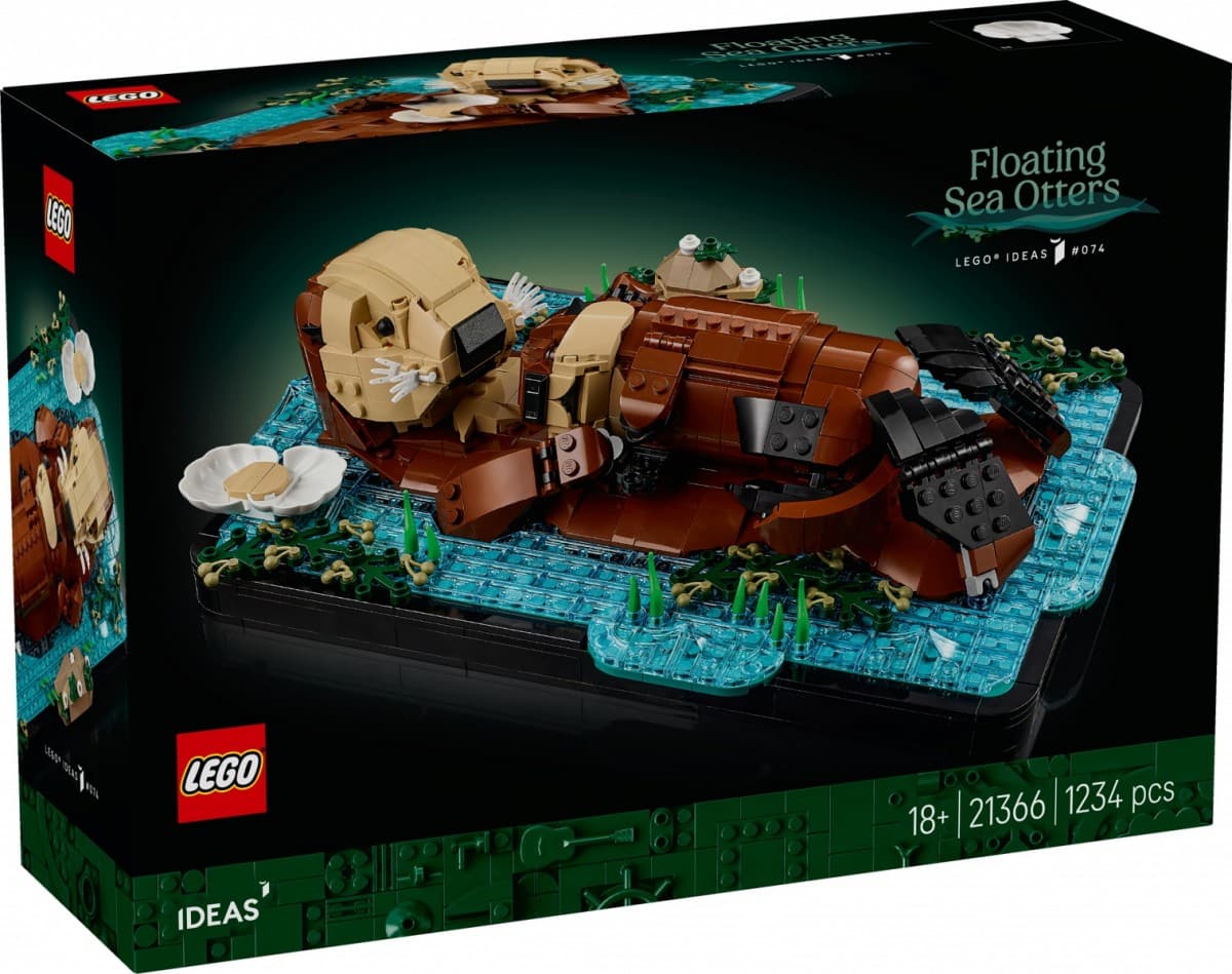 LEGO Ideas Pleveljajoče vidre (21366)