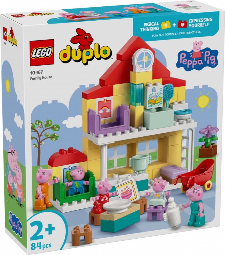 LEGO DUPLO Peppa Pig Družinska hiša (10467)