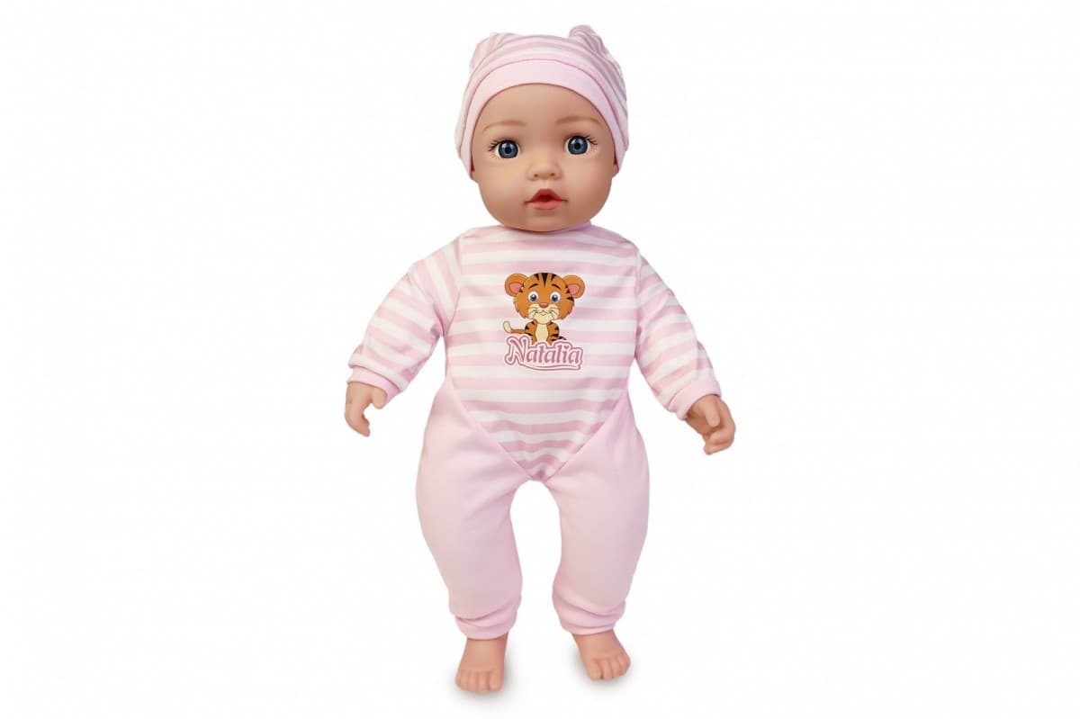Funkcijska lutka Natalia, dojenček, 45 cm 7