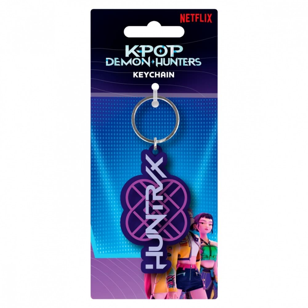 Obesek za Ključe PVC K-POP Demon Hunters Huntrix Logo