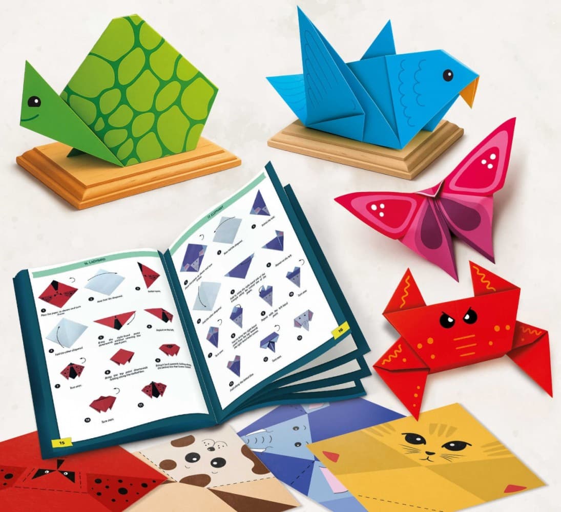 Kids Art - Laboratorij Origami s 105 listi - LISCIANI 5