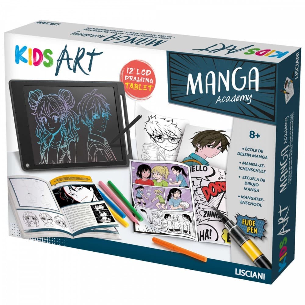 Kids Art - Laboratorij Manga s Tablico LCD - LISCIANI