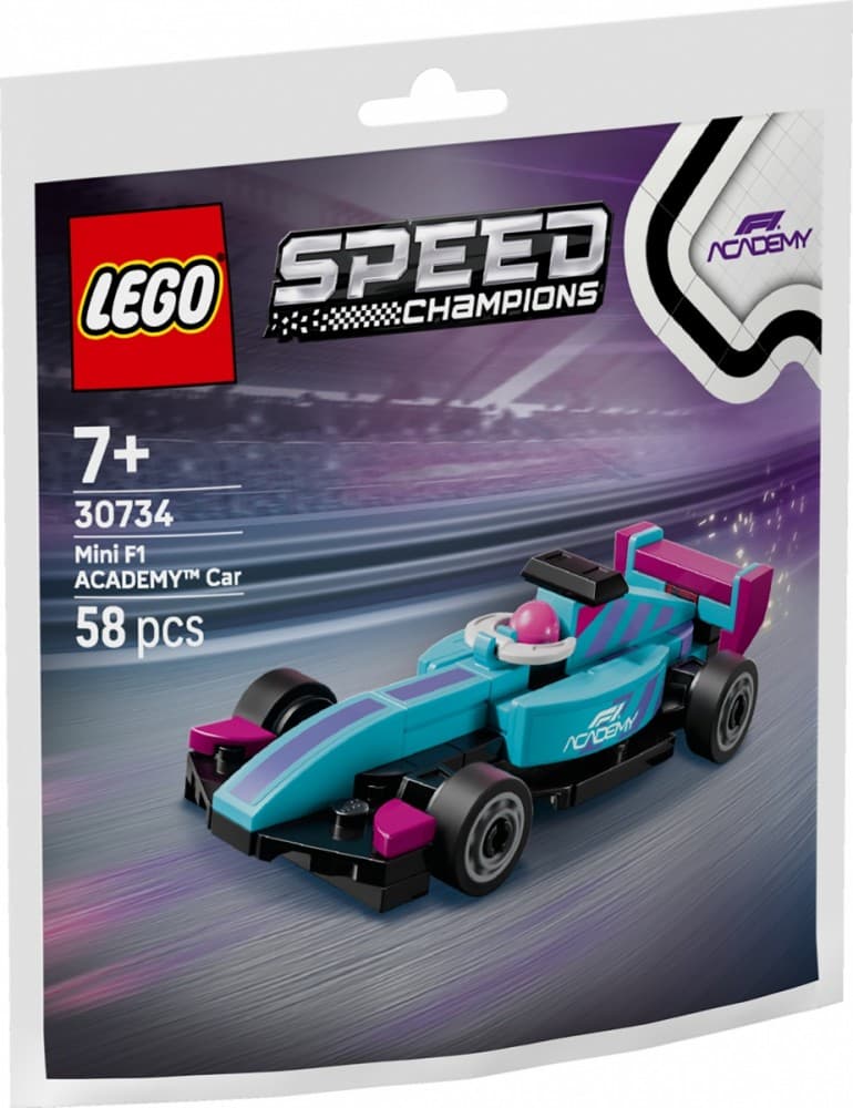 Lego Kocke Speed Champions Mali Bolid F1 Academy