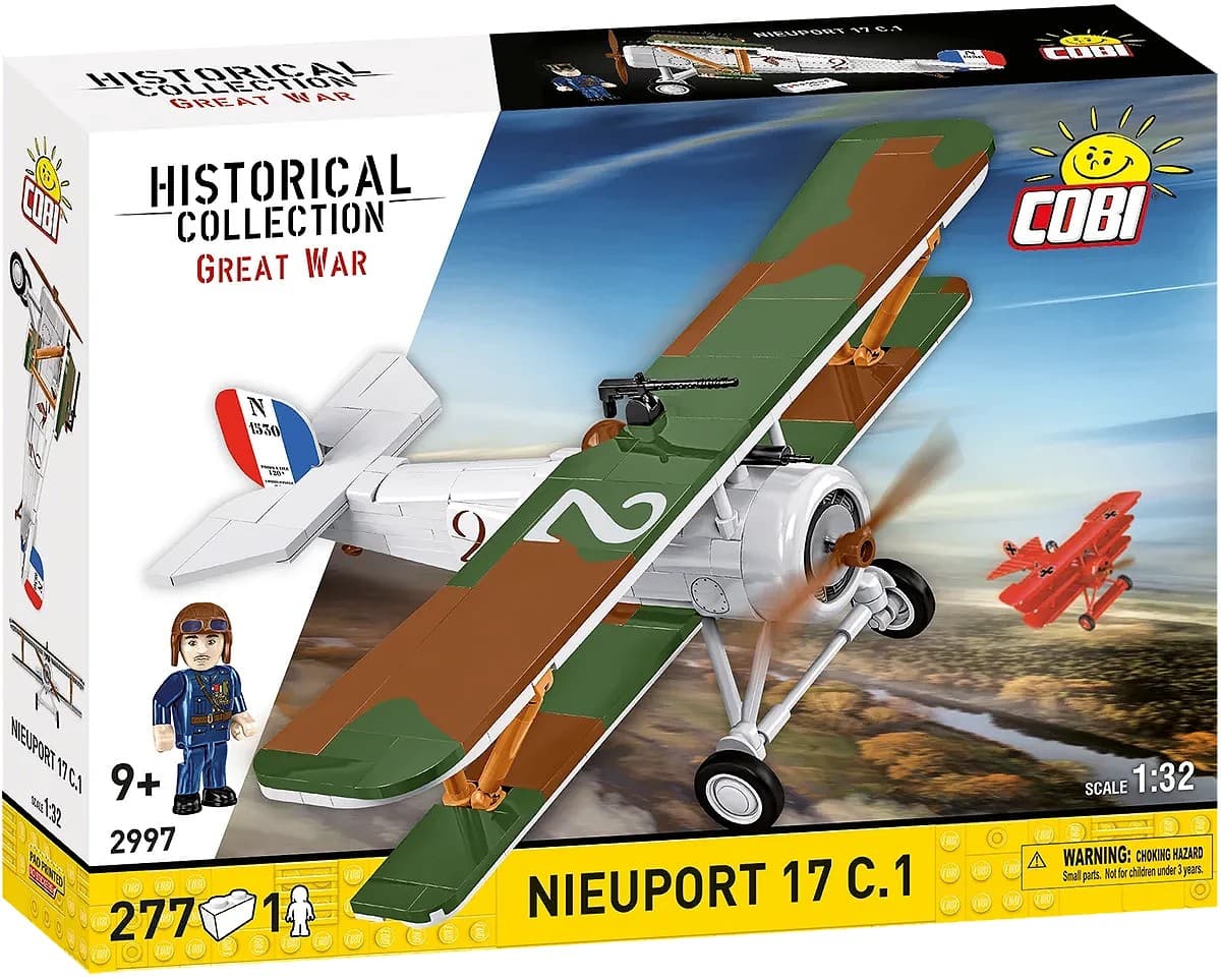 COBI Kocke Nieuport 17 C.1 (Prva svetovna vojna) - 277 kos.