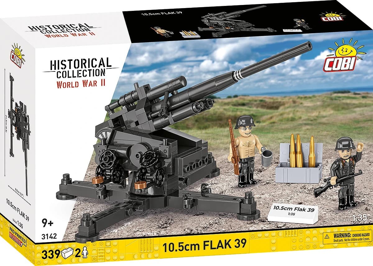 Kocke COBI Flak 39, 339 kosov (10,5 cm)
