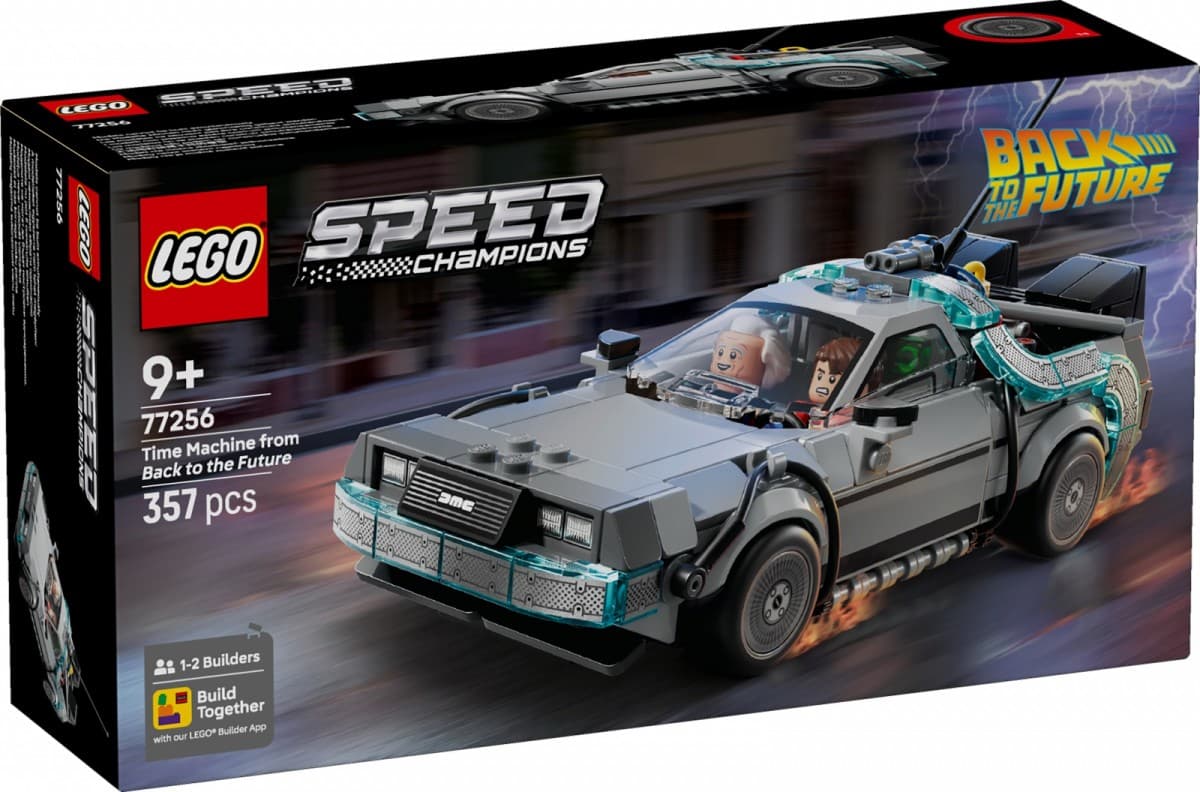 LEGO Speed Champions DeLorean - časovni stroj 77256