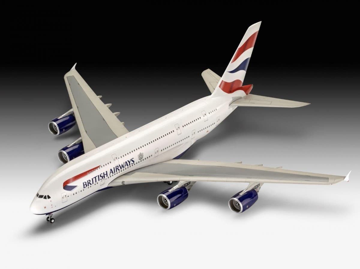 Model letala Airbus A380-800 British Airways Revell 1:144 8
