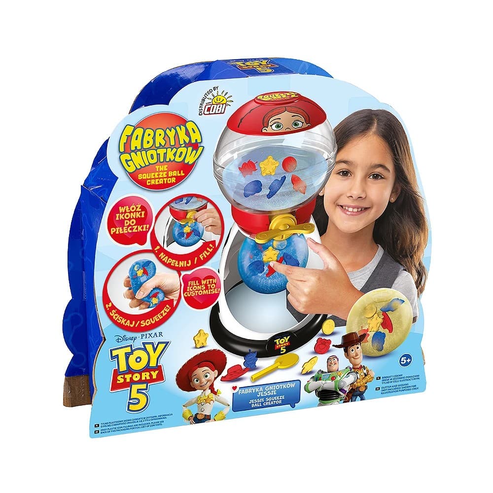 Komplet Squeez Ball - Fabrika gniotków Toy Story 5 COBI