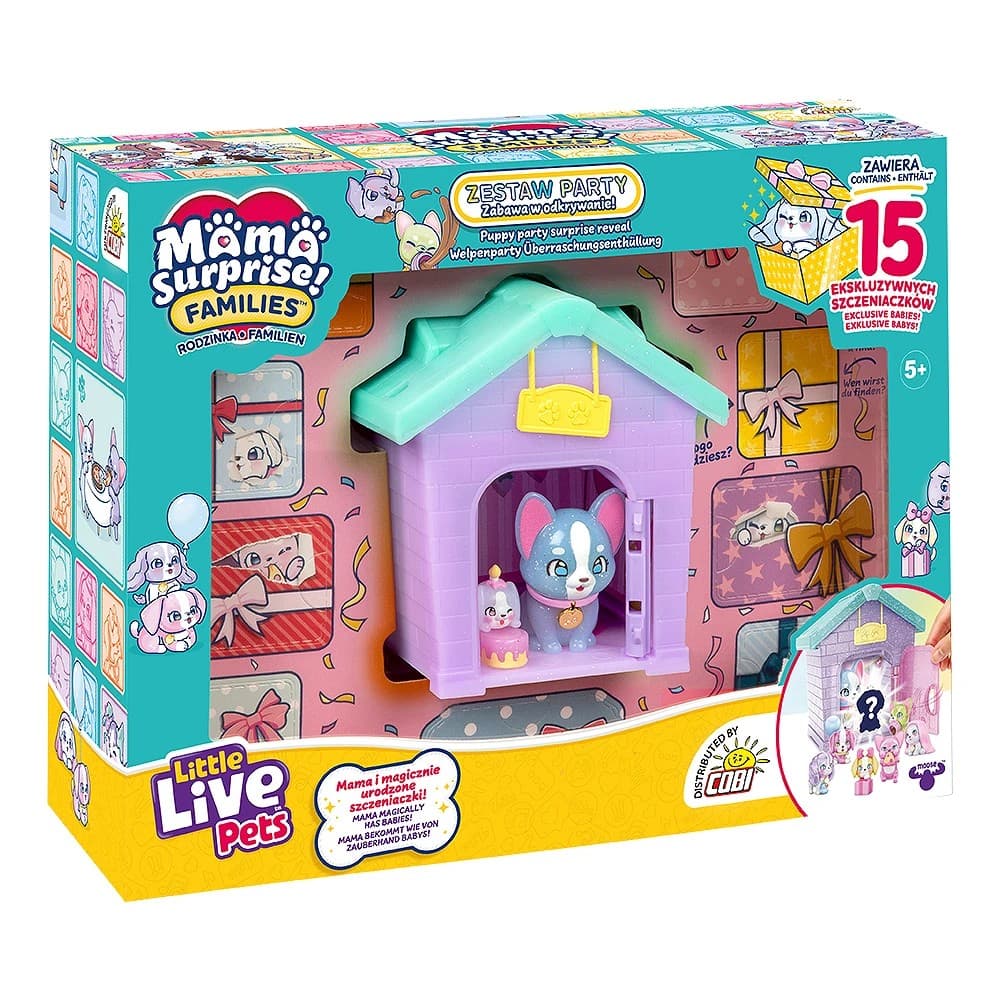 Little Live Pets Families komplet družinski domek (COBI)