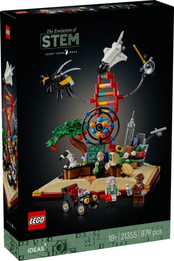 LEGO Ideas 21355 Ewolucja nauk ścisłych - Set za odrasle