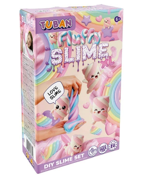 TUBAN DIY Fluffy Slime set XL