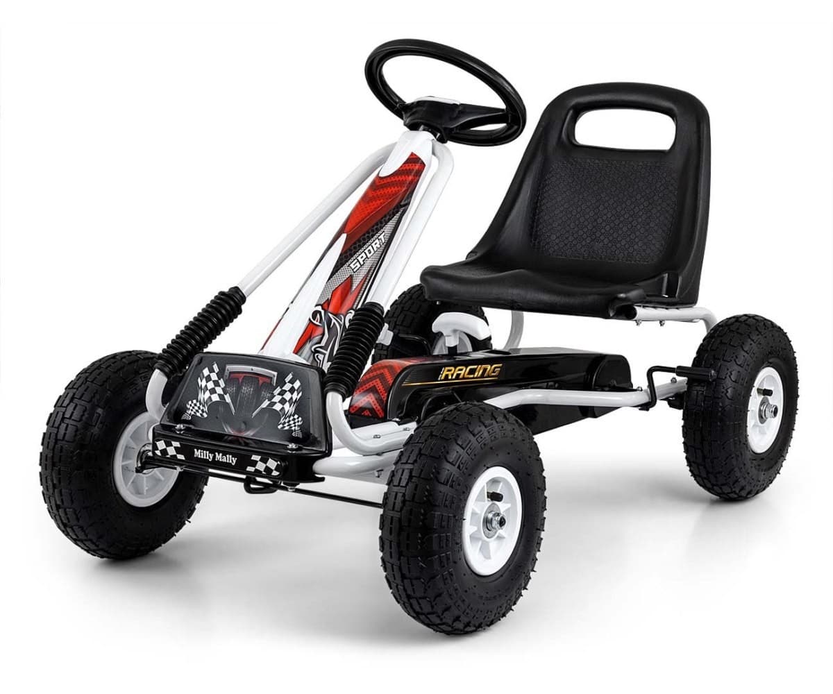 MILLY MALLY gokart na pedala THOR, beli