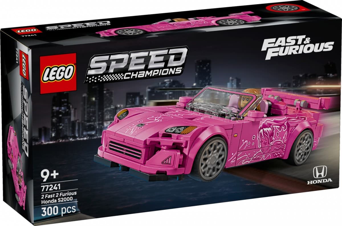 LEGO Speed Champions 77241 Honda S2000 iz filma "Hitri in drzni"