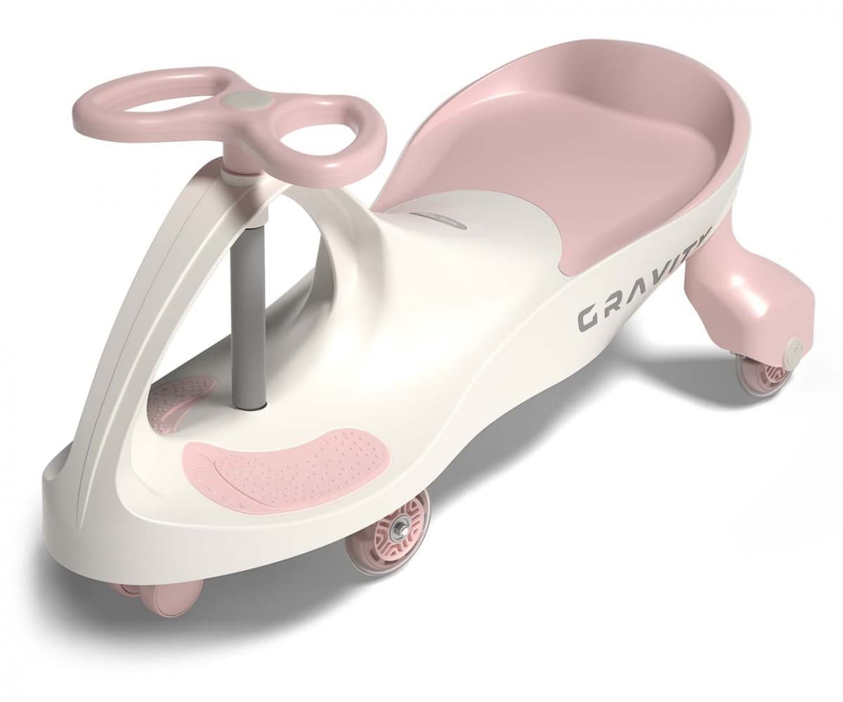 Gugalnik - gokart gravity Mlly Mally, cream pink