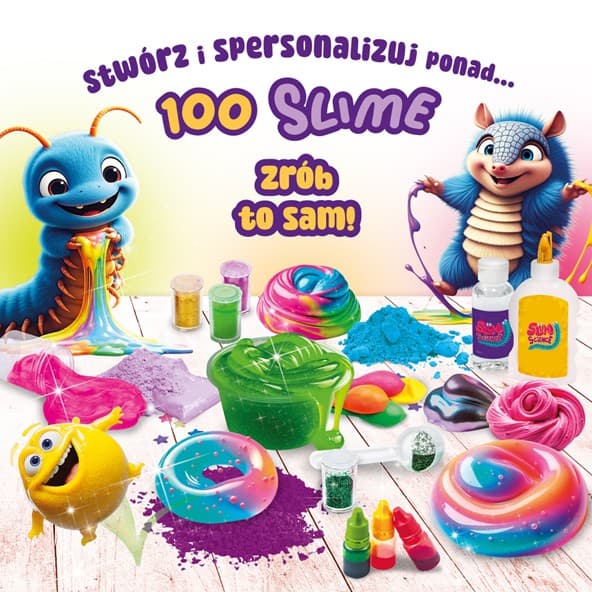 LISCIANI Slime Science komplet - 100 različnih slimov 5