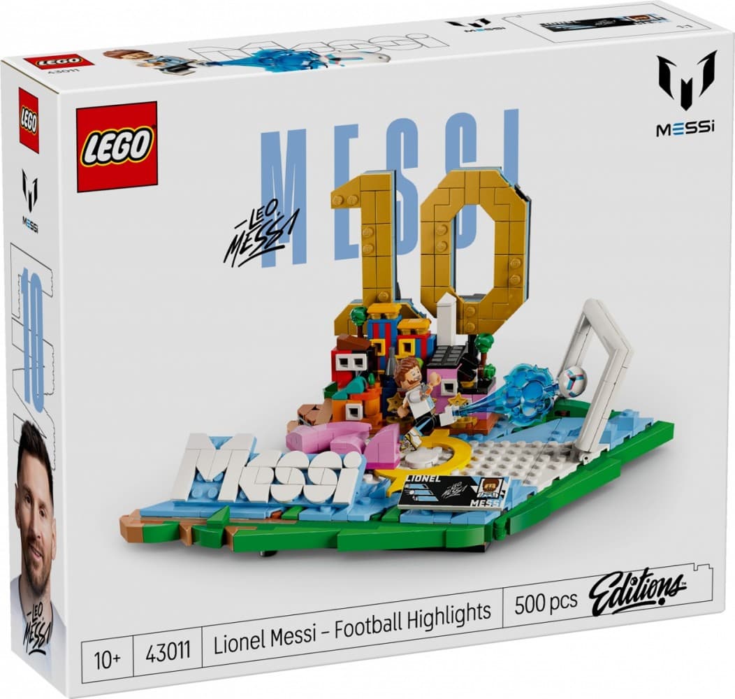 LEGO EDITIONS 43011 Lionel Messi - Nogometni trenutki