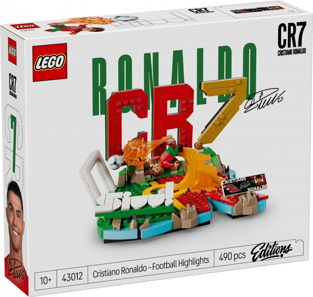 LEGO Editions 43012 - Cristiano Ronaldo - nogometni trenutki