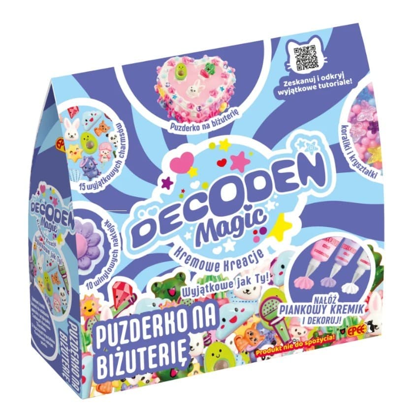 Ustvarjalni komplet EPEE Decoden Magic - Škatlica za nakit