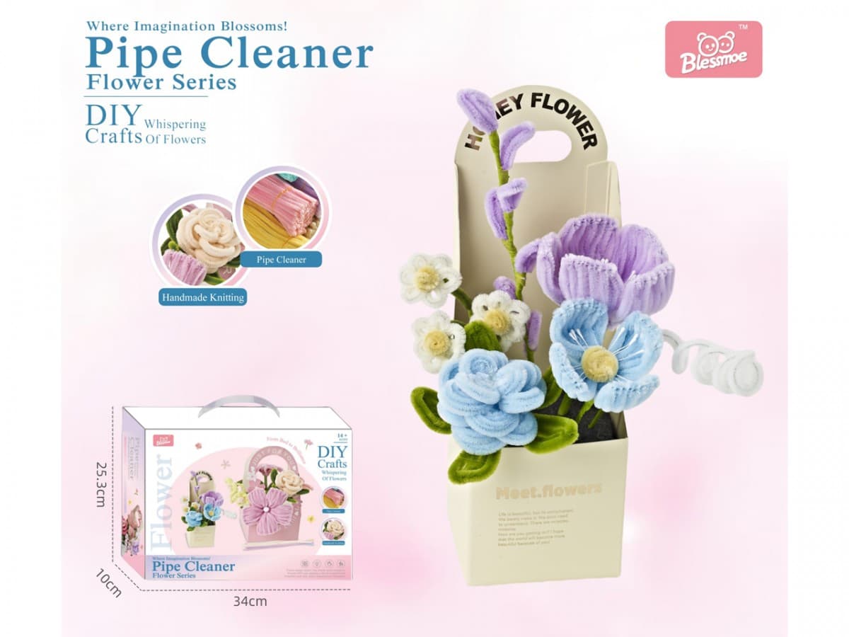 MADEJ Komplet za ustvarjanje cvetličnega šopka DIY 3