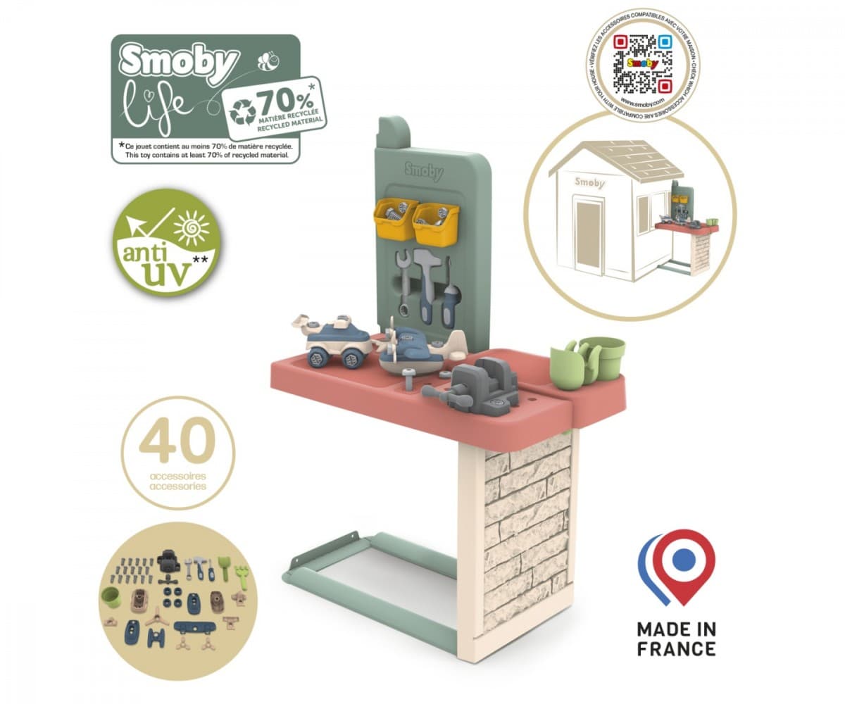 SMOBY Life delavnica malega mojstra 8