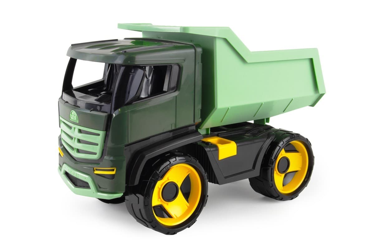 LENA Giga Trucks tovornjak - kiper Titan, zelena, 51 cm