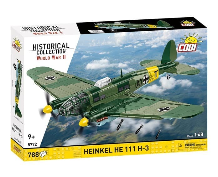 COBI Kocke Heinkel He 111 H-3, 788 elementov