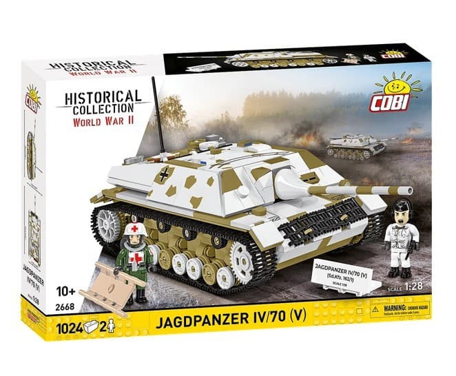 COBI Kocke Jagdpanzer IV/70 (V) (Sd.Kfz.162/1), 1024 elementi