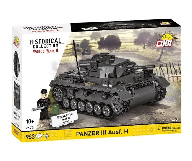 COBI Kocke Panzer III Ausf. H, 963 elementi
