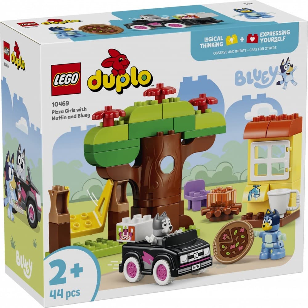 LEGO DUPLO Bluey Pizzerija z Muffinko in Blue (10469)