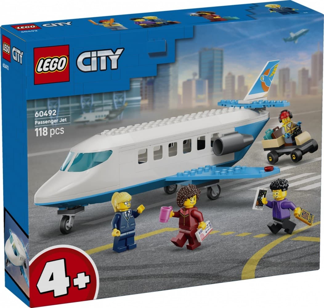 LEGO City Potniški letalo 60492