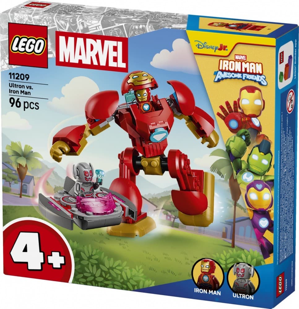 LEGO Super Heroes Ultron proti Iron Manu 11209 2