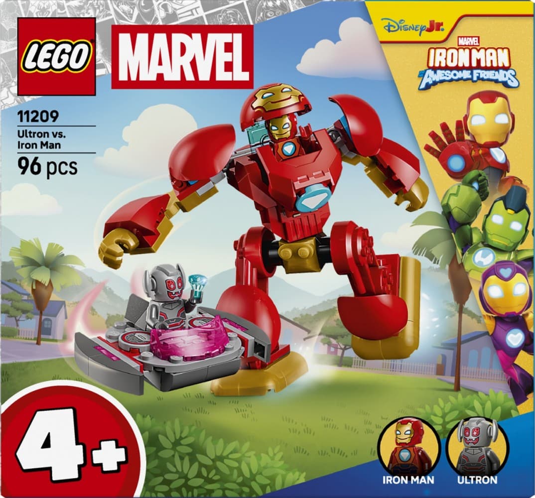 LEGO Super Heroes Ultron proti Iron Manu 11209 3