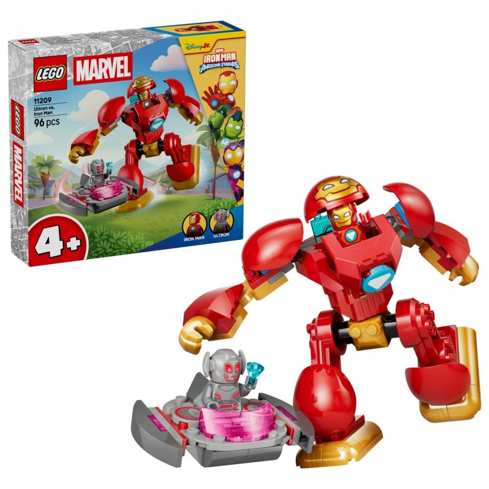 LEGO Super Heroes Ultron proti Iron Manu 11209 4