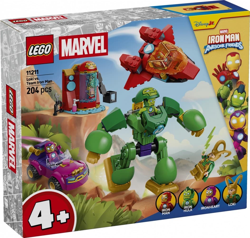 LEGO Super Heroes Loki proti Iron Manovi ekipi 11211