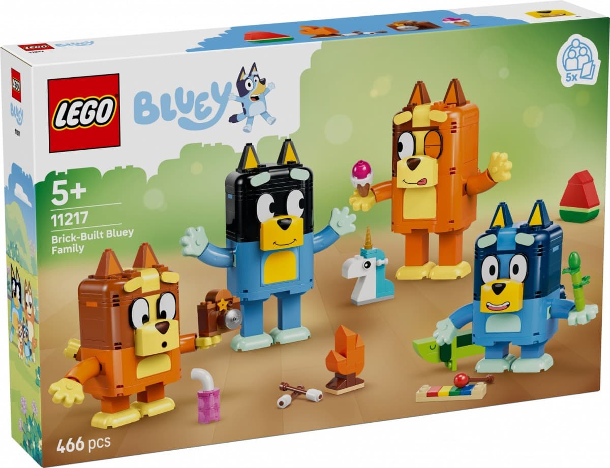 LEGO Bluey Družina Blue iz kock 11217