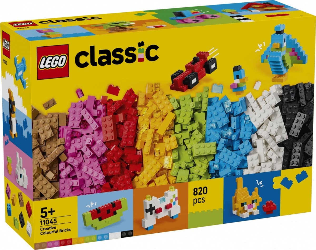 LEGO Classic Kreativne barvite kocke 11045