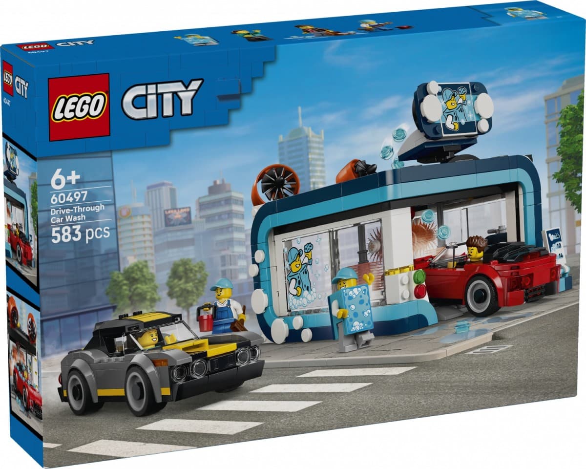 LEGO City Avtomatska avtopralnica 60497