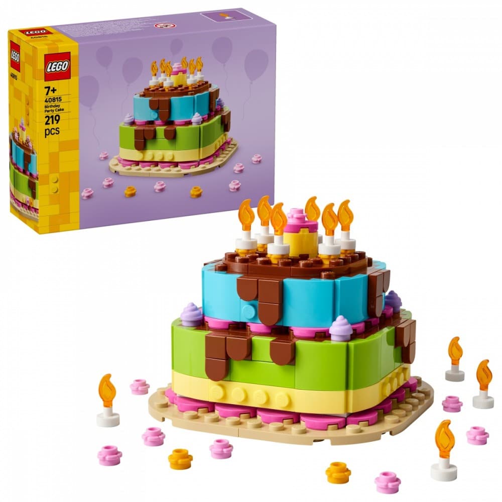 LEGO Iconic 40815 Tortni set za zabavo 8
