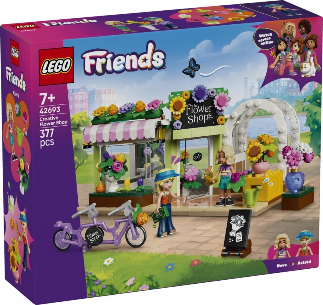 LEGO Friends 42693 Kreativna cvetličarna