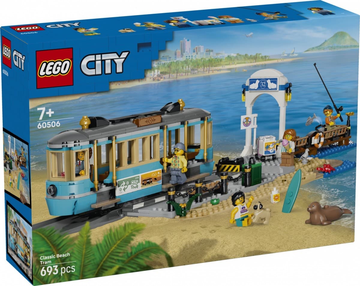 LEGO City 60506 Tramvaj ob plaži