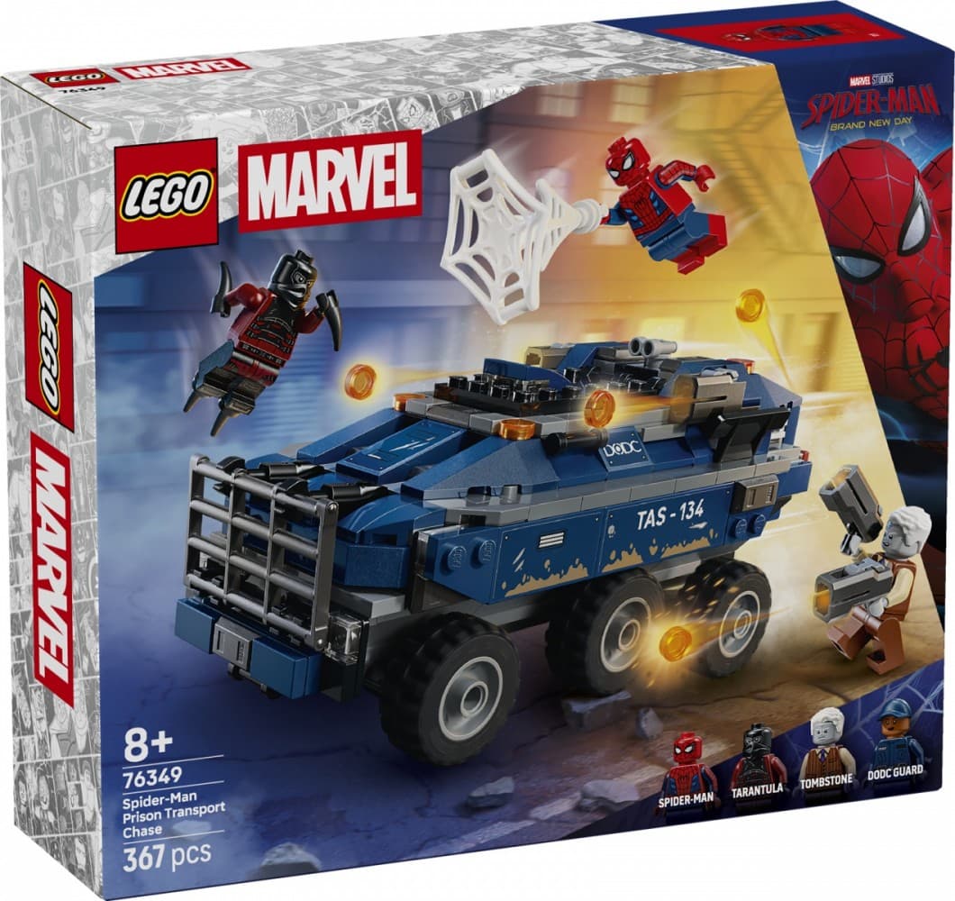 LEGO Marvel Super Heroes 76349 Spider-Manov lov na zapornika