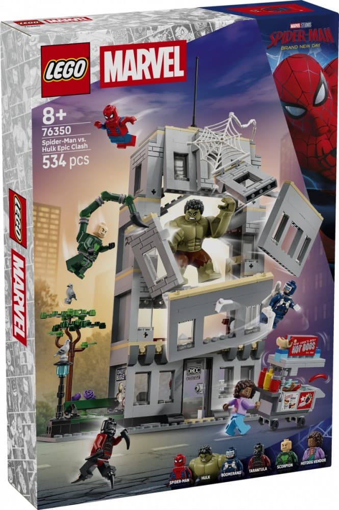 LEGO Marvel Super Heroes 76350 Epicol dvoboj: Spider-Man proti Hulku