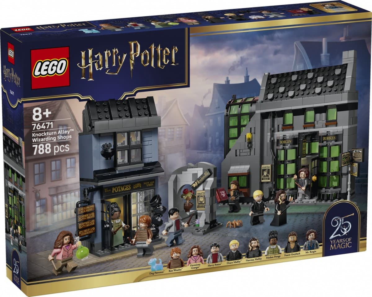 LEGO Harry Potter 76471 Magične trgovine na ulici 'Skrivnostna ulica'