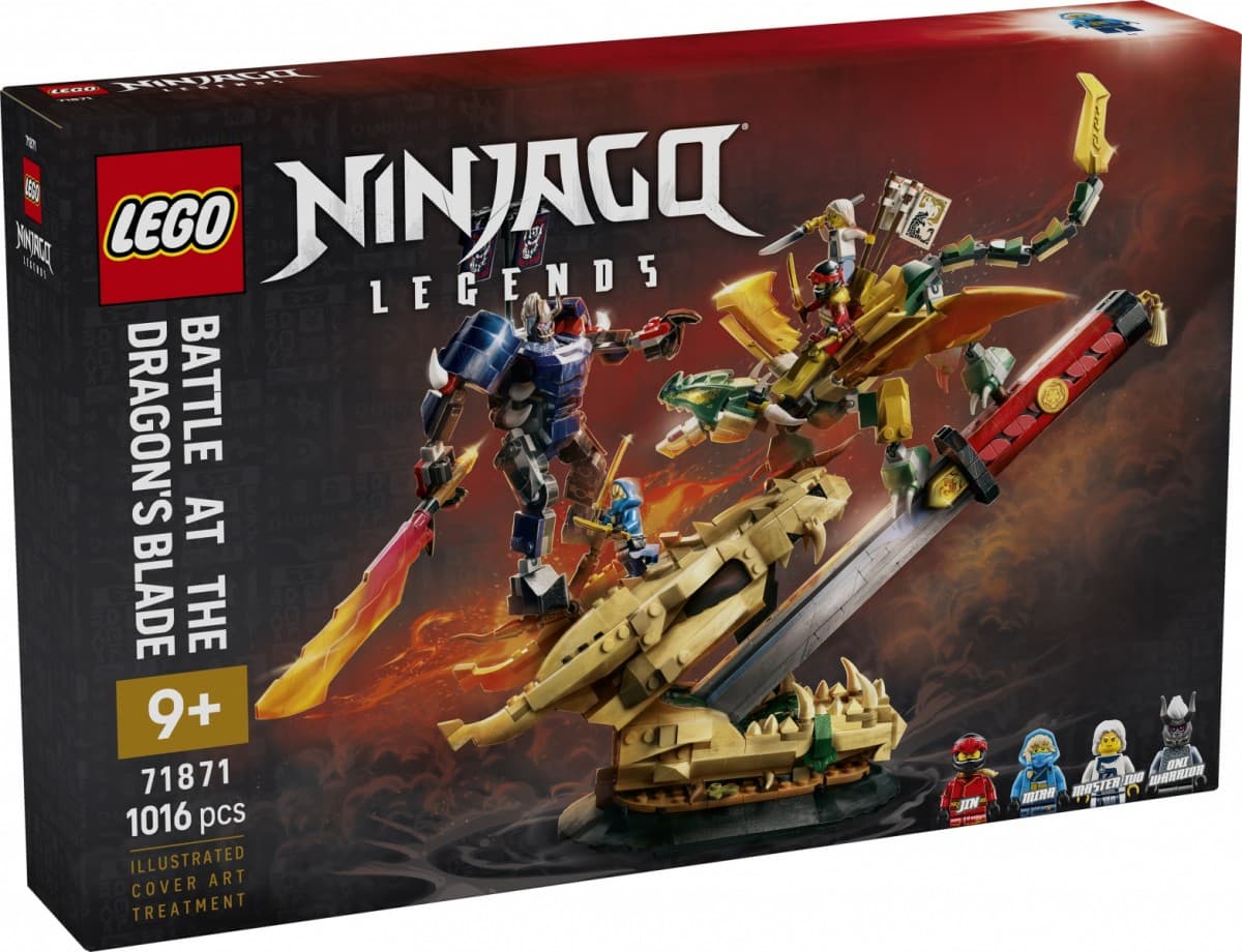 LEGO NINJAGO Bitka za zmajev meč 71871 - zbirateljski model